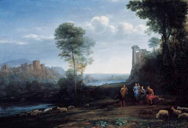 Pastoral Landscape, Claude Lorrain